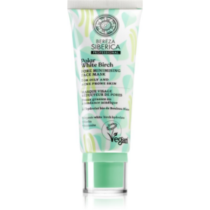 Natura Siberica Polar White Birch pórusösszehúzó tisztító arcmaszk a túlzott faggyú termelődés ellen 100 ml-Ár