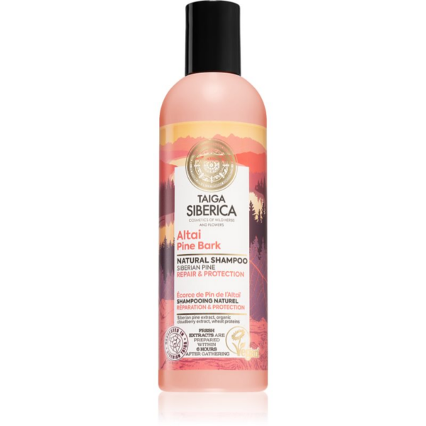 Natura Siberica Taiga Siberica Altai Pine Bark megújító sampon a károsult hajra 270 ml-Ár
