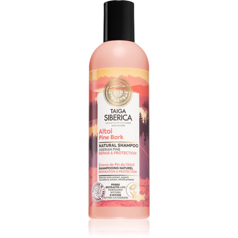 Natura Siberica Taiga Siberica Altai Pine Bark megújító sampon a károsult hajra 270 ml-Ár