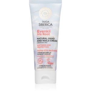 Natura Siberica Taiga Siberica Evenkii Iris Root bőrfinomító krém kézre és körmökre 75 ml-Ár
