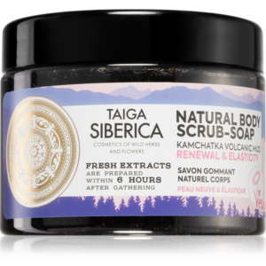 Natura Siberica Taiga Siberica Kamchatka Volcanic Mud bőrfeszesítő testradír 300 ml-Ár