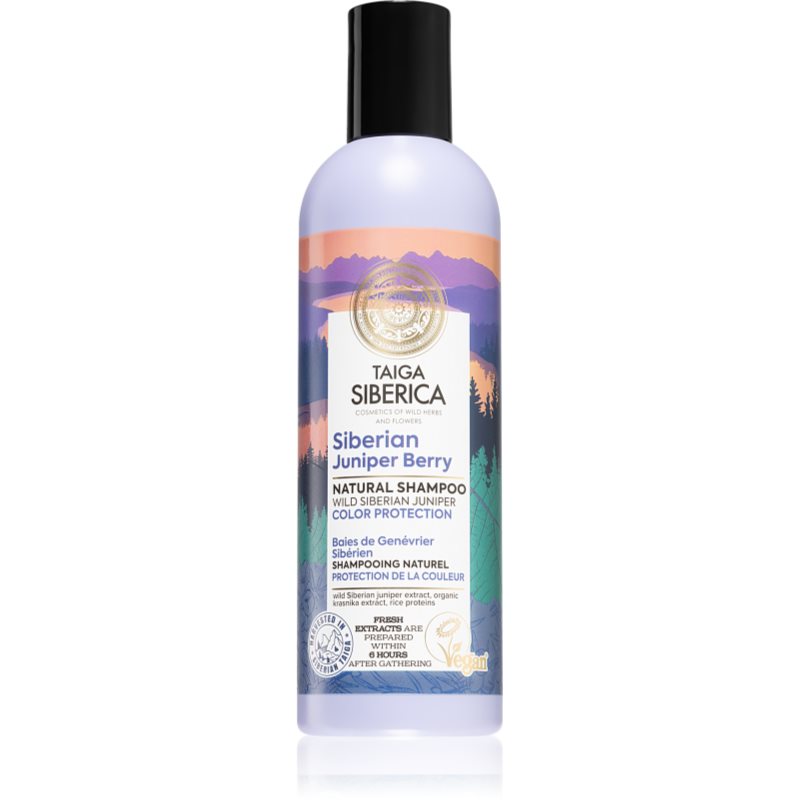 Natura Siberica Taiga Siberica Siberian Juniper Berry sampon a festett haj védelmére 270 ml-Ár