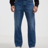 Navy Blue Men's Straight Fit Diesel Jeans - Men's