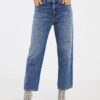 Navy Blue Women's Straight Fit Diesel Jeans - Women's