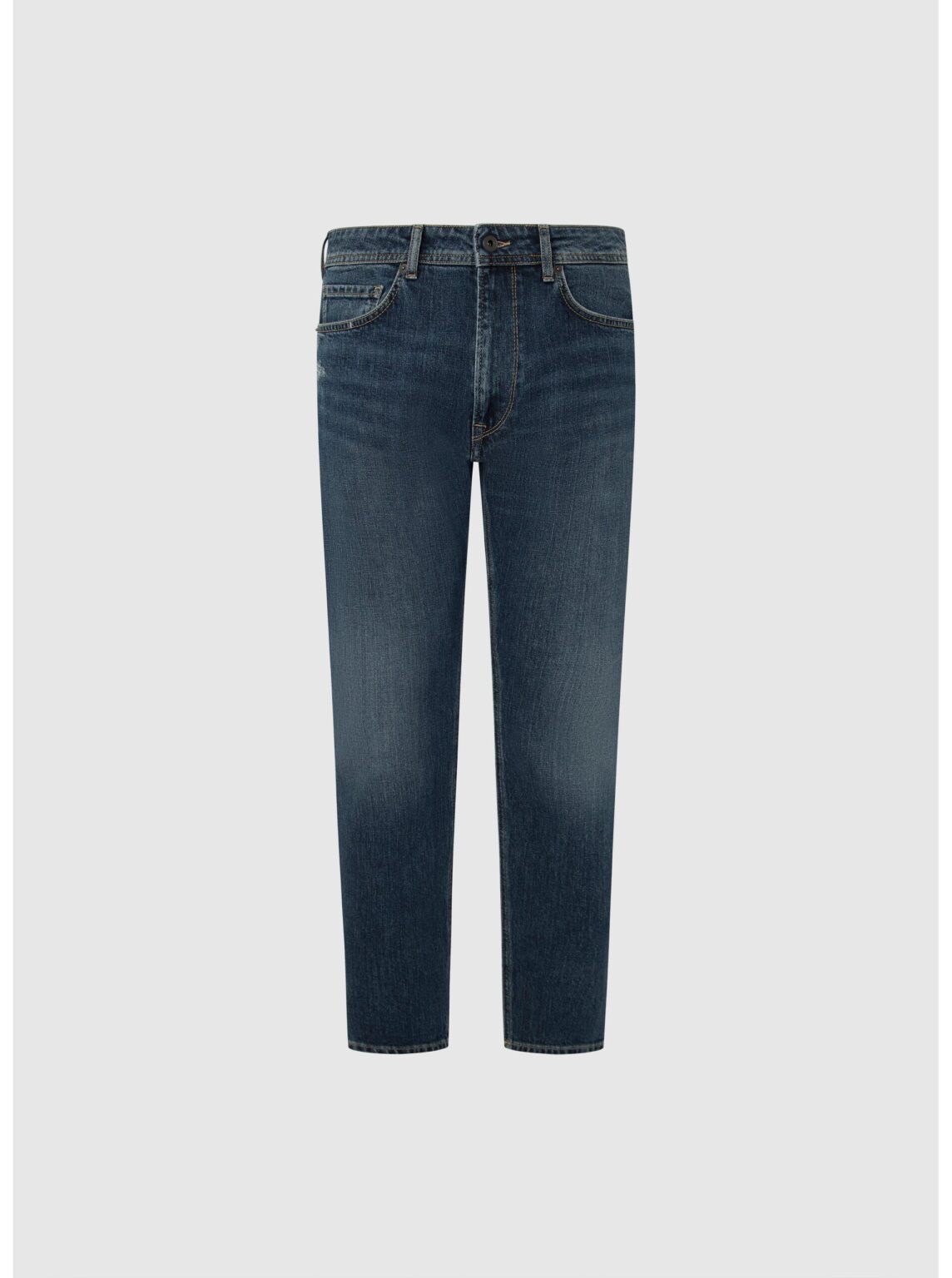 Navy blue tapered fit jeans Pepe Jeans - Men