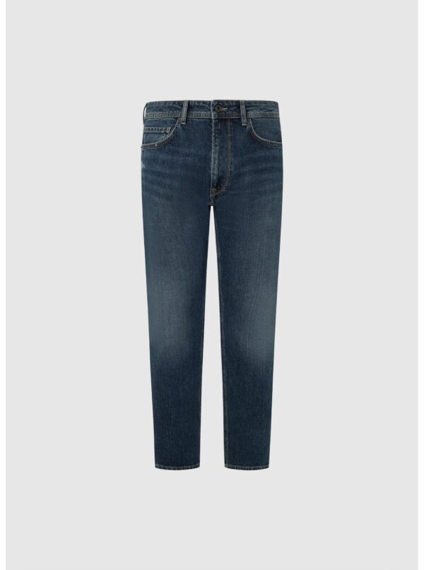 Navy blue tapered fit jeans Pepe Jeans - Men