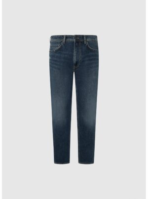 Navy blue tapered fit jeans Pepe Jeans - Men