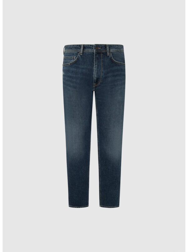 Navy blue tapered fit jeans Pepe Jeans - Men