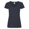 Navy blue v-neck Valueweight Fruit of the Loom