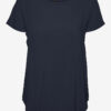 Navy blue women's blouse Vero Moda Bella