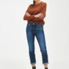 Navy blue women's jeans GAP Mid rise universal slim boyfriend jeans