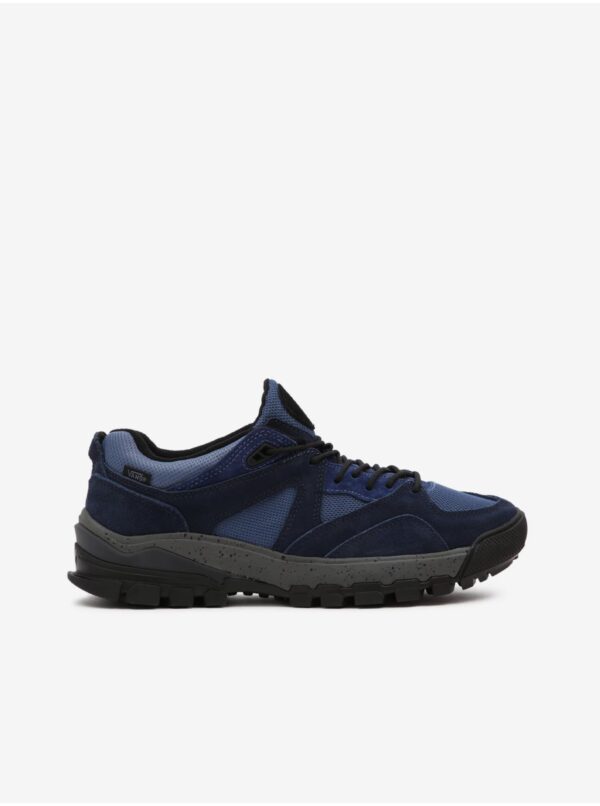 Navy blue women's sneakers with suede details VANS Trailhead - Women