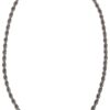 Necklace Charon Intertwine - silver color