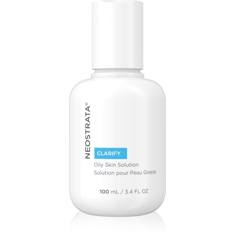 NeoStrata Clarify Oily Skin Solution tisztító tonik a faggyú szabályozására és a pórusok minimalizására A.H.A.-val (Alpha Hydroxy Acids) 100 ml-Ár