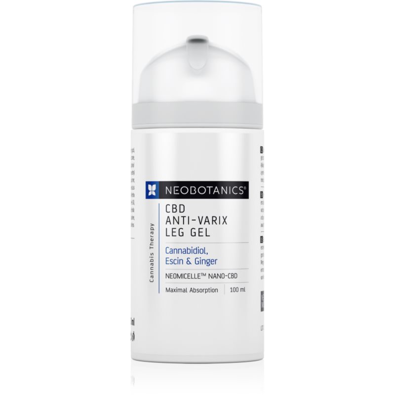 Neobotanics CBD Anti-Varix Leg Gel zselés emulzió a nehéz és fáradt lábakra 100 ml-Ár