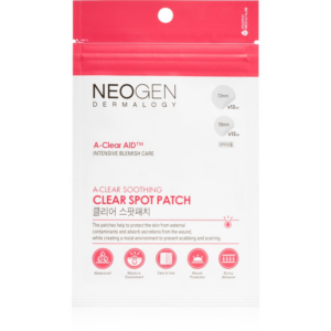Neogen Dermalogy A-Clear Soothing Spot Patch tisztító tapasz az aknés bőrre 24 db-Ár