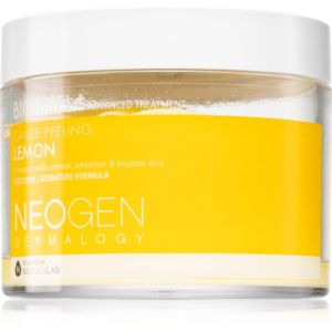 Neogen Dermalogy Bio-Peel+ Gauze Peeling Lemon arctisztító peeling párnácskát az élénk és kisimított arcbőrért 30 db-Ár