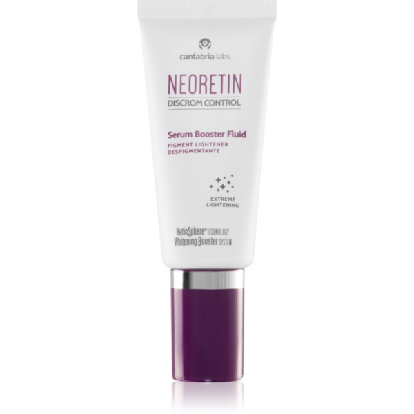 Neoretin Discrom control Serum Booster Fluid depigmentáló szérum az élénk bőrért 30 ml