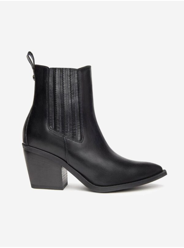 NeroGiardini Black women's leather ankle boots Nero Giardini - Women's