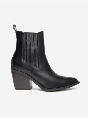 NeroGiardini Black women's leather ankle boots Nero Giardini - Women's