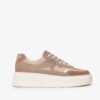 NeroGiardini Pink-brown women's leather platform sneakers Nero Giardini - Women's