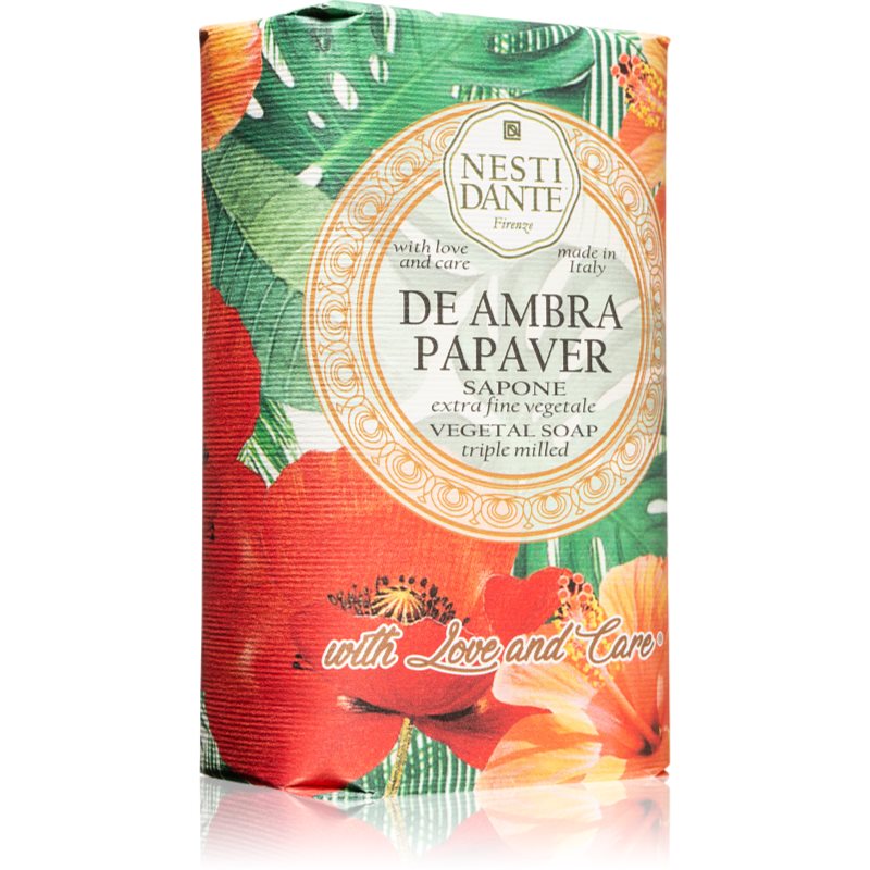 Nesti Dante De Ambra Papaver extra gyengéd natúr szappan 250 g-Ár