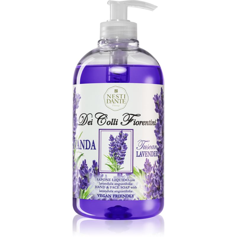 Nesti Dante Dei Colli Fiorentini Lavender Relaxing folyékony szappan pumpás 500 ml-Eredeti