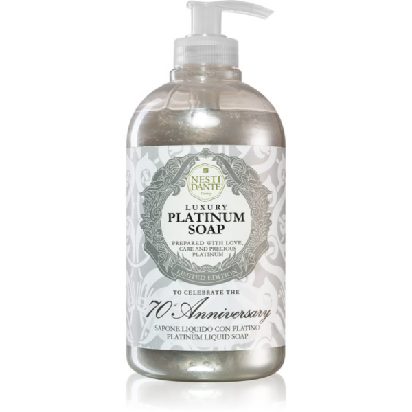 Nesti Dante Luxury Platinum folyékony szappan pumpás 500 ml-Eredeti