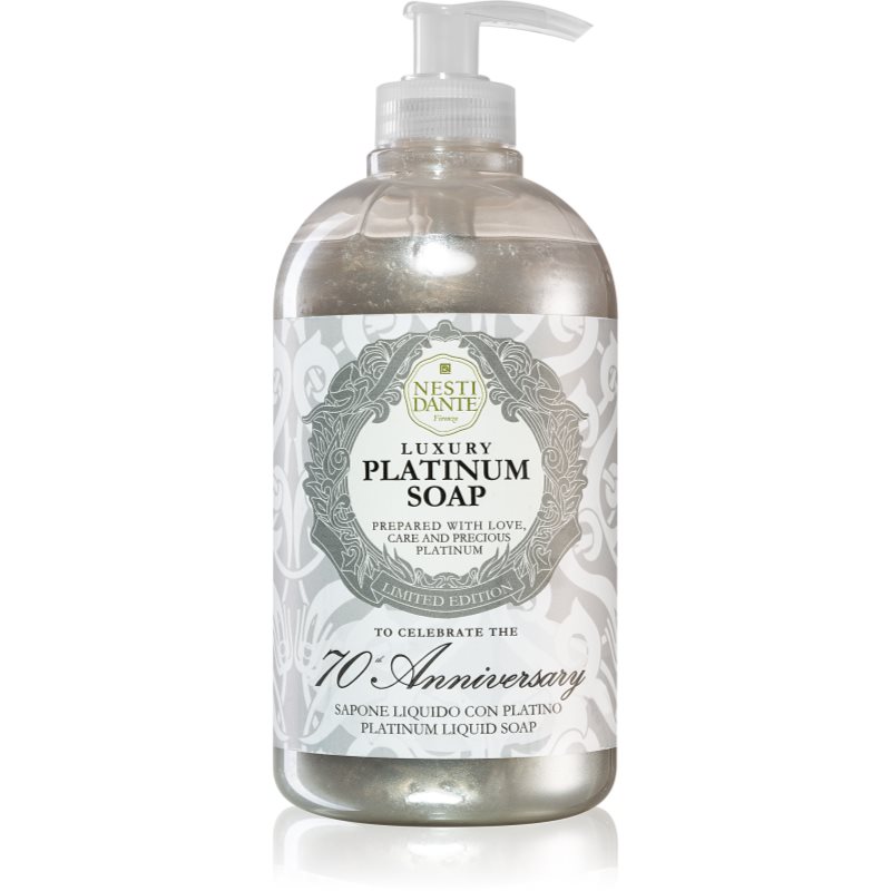 Nesti Dante Luxury Platinum folyékony szappan pumpás 500 ml-Eredeti