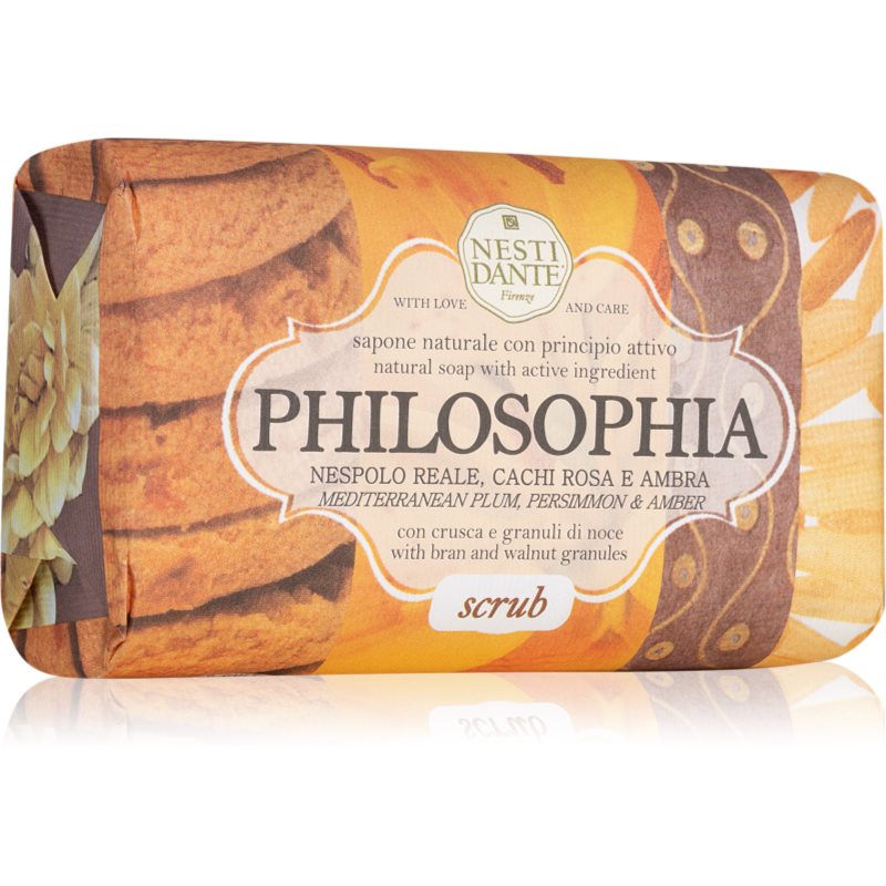 Nesti Dante Philosophia Scrub with Bran & Walnut Granules természetes szappan 250 g-Ár