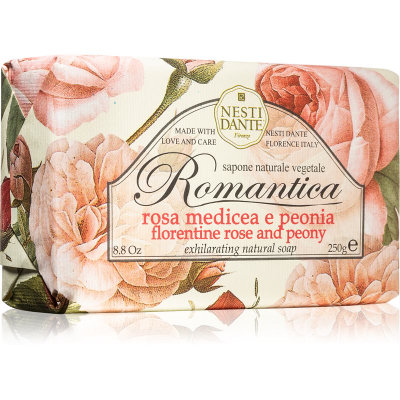 Nesti Dante Romantica Florentine Rose and Peony természetes szappan 250 g-Eredeti
