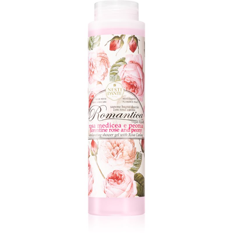 Nesti Dante Romantica Florentine Rose and Peony tusfürdő és habfürdő 300 ml-Eredeti