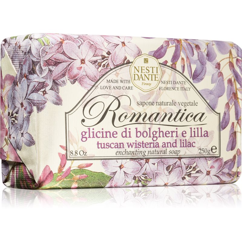 Nesti Dante Romantica Tuscan Wisteria & Lilac természetes szappan 250 g-Eredeti