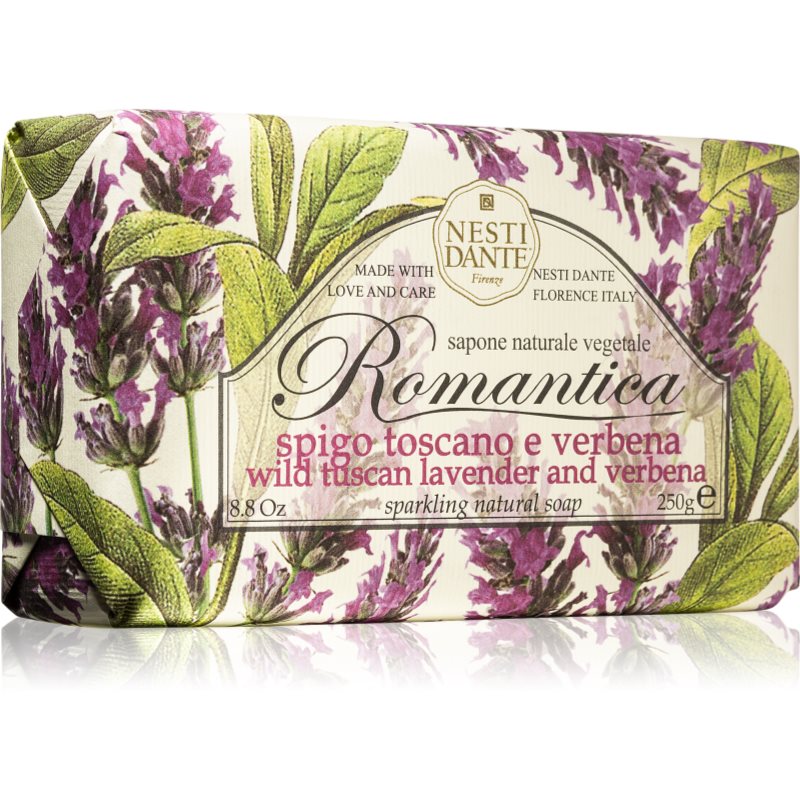 Nesti Dante Romantica Wild Tuscan Lavender and Verbena természetes szappan 250 g-Eredeti