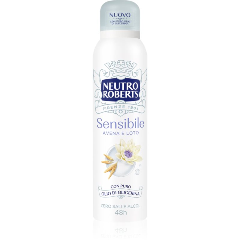 Neutro Roberts Avena e Loto spray dezodor 48 órás hatás 150 ml-Ár