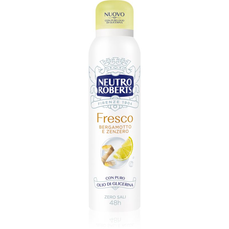 Neutro Roberts Bergamotto e Zenzero spray dezodor 48 órás hatás 150 ml-Ár