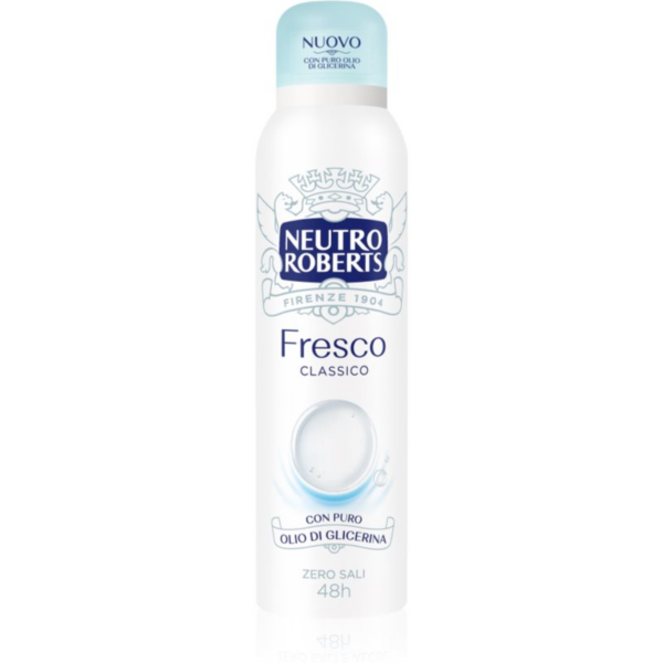 Neutro Roberts Classico frissítő spray dezodor 48 órás hatás 150 ml-Ár