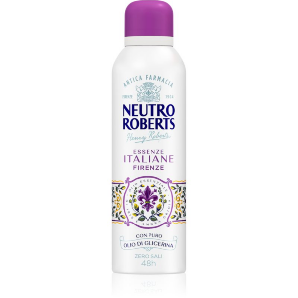 Neutro Roberts Italiane Firenze spray dezodor 48 órás hatás 200 ml-Ár