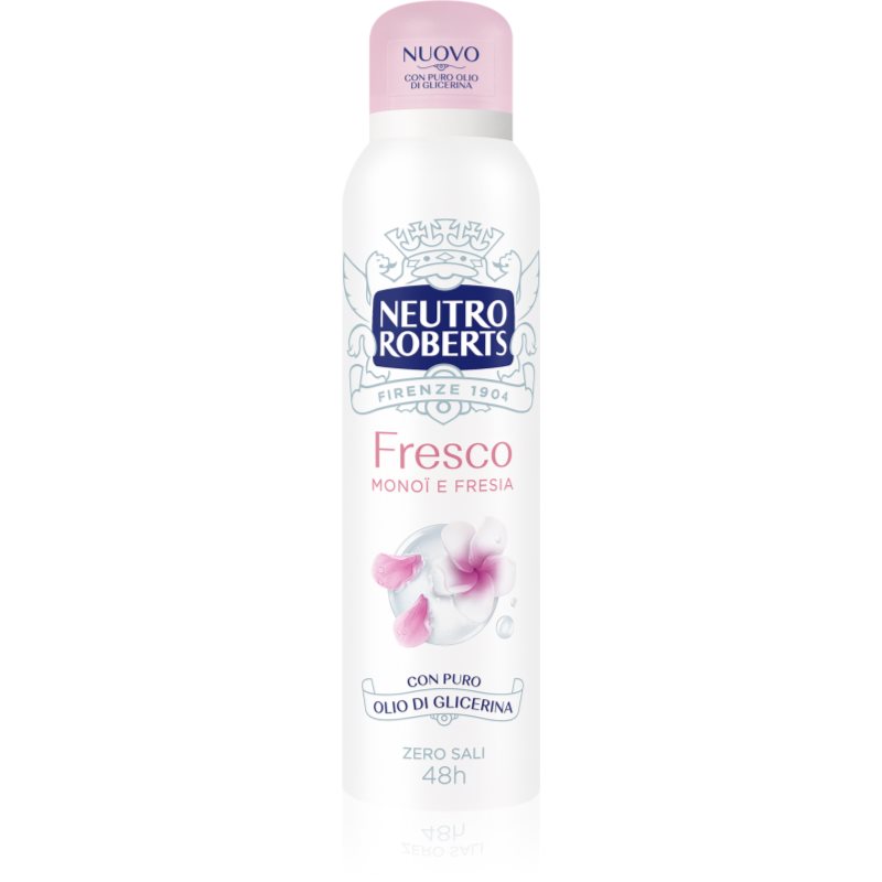 Neutro Roberts Monoi e Fresia spray dezodor 48 órás hatás 150 ml