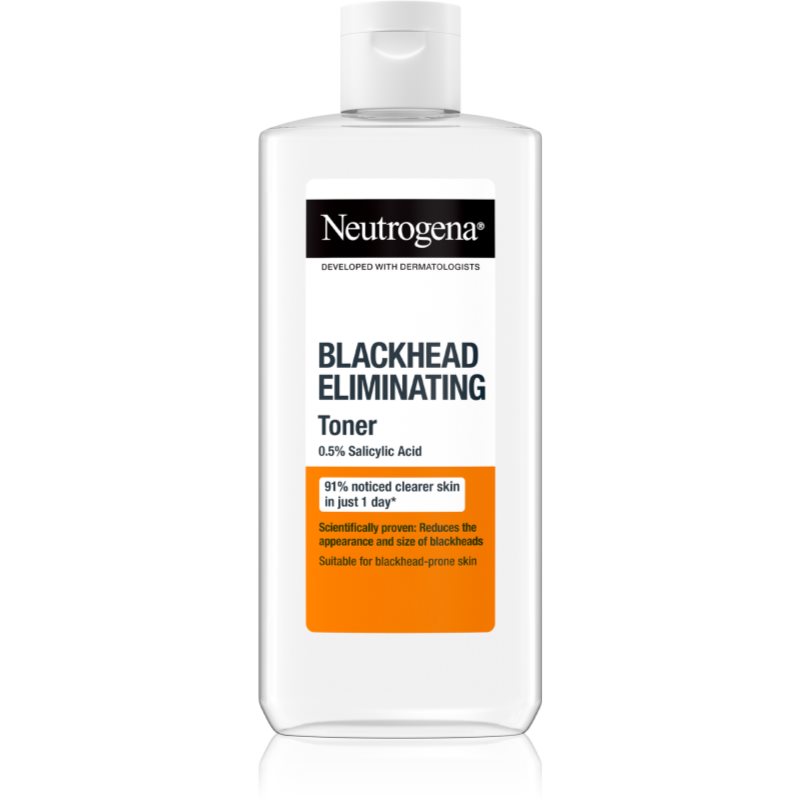 Neutrogena Blackhead Eliminating tisztító tonik a mitesszerek ellen 200 ml