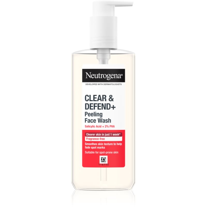 Neutrogena Clear & Defend+ tisztító gél pattanások ellen 200 ml-Ár
