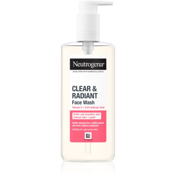 Neutrogena Clear & Radiant tisztító gél 200 ml-Eredeti