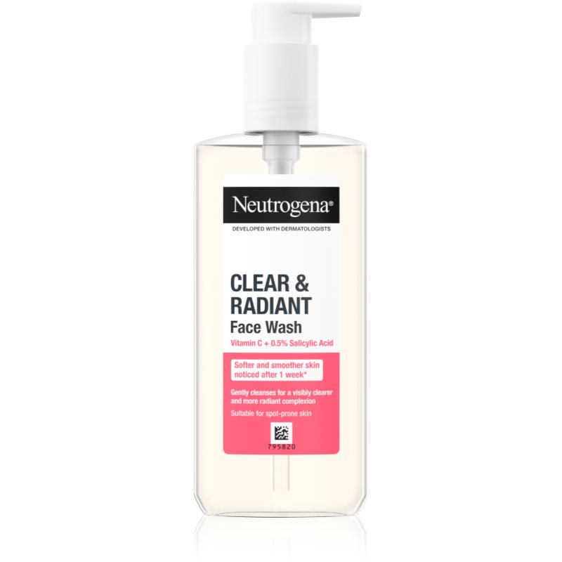 Neutrogena Clear & Radiant tisztító gél 200 ml-Eredeti