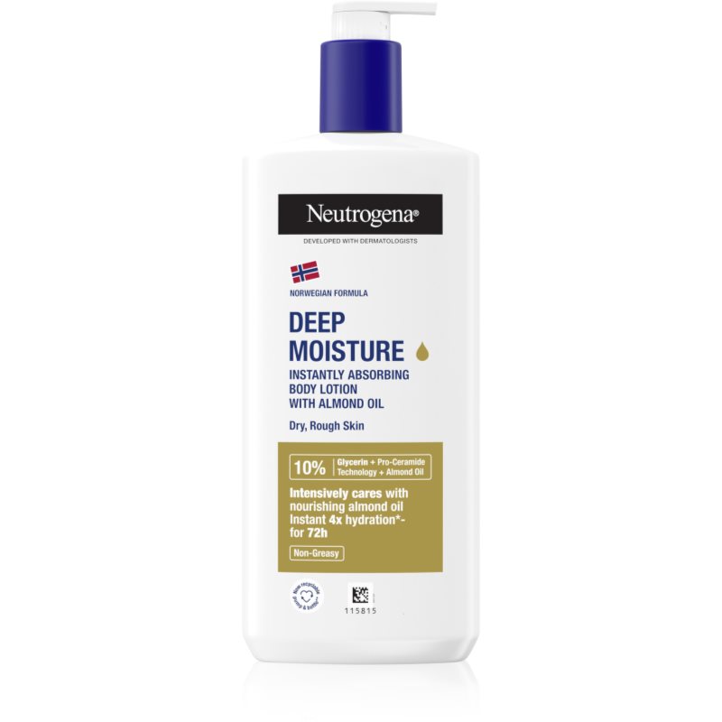 Neutrogena Norwegian Formula® Deep Moisture mélyen hidratáló krém olajjal 400 ml-Eredeti