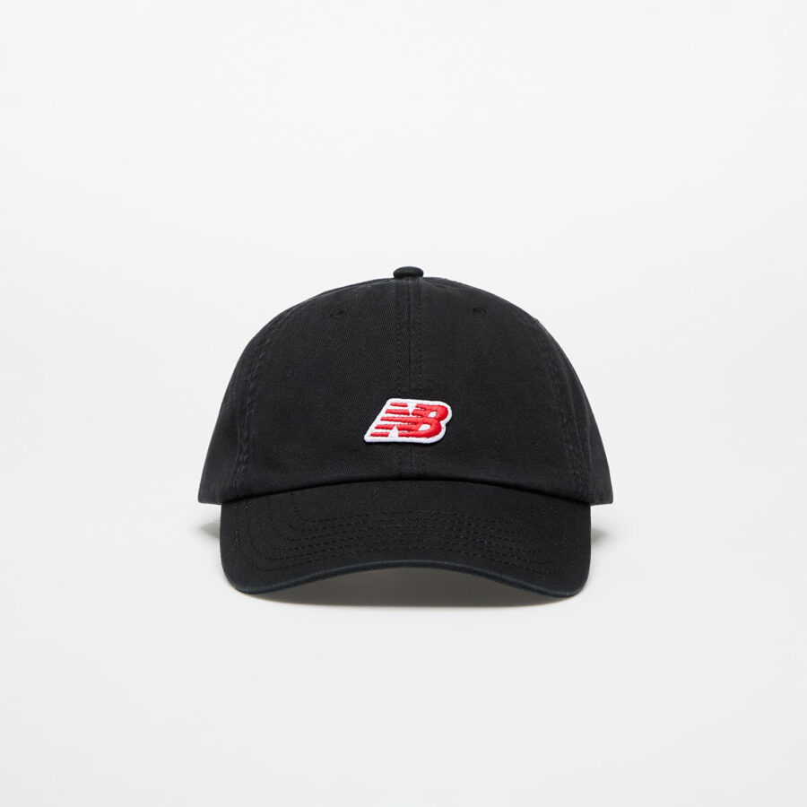 New Balance 6 Panel Nb Patch Logo Hat Black Universal-alacsony-ár