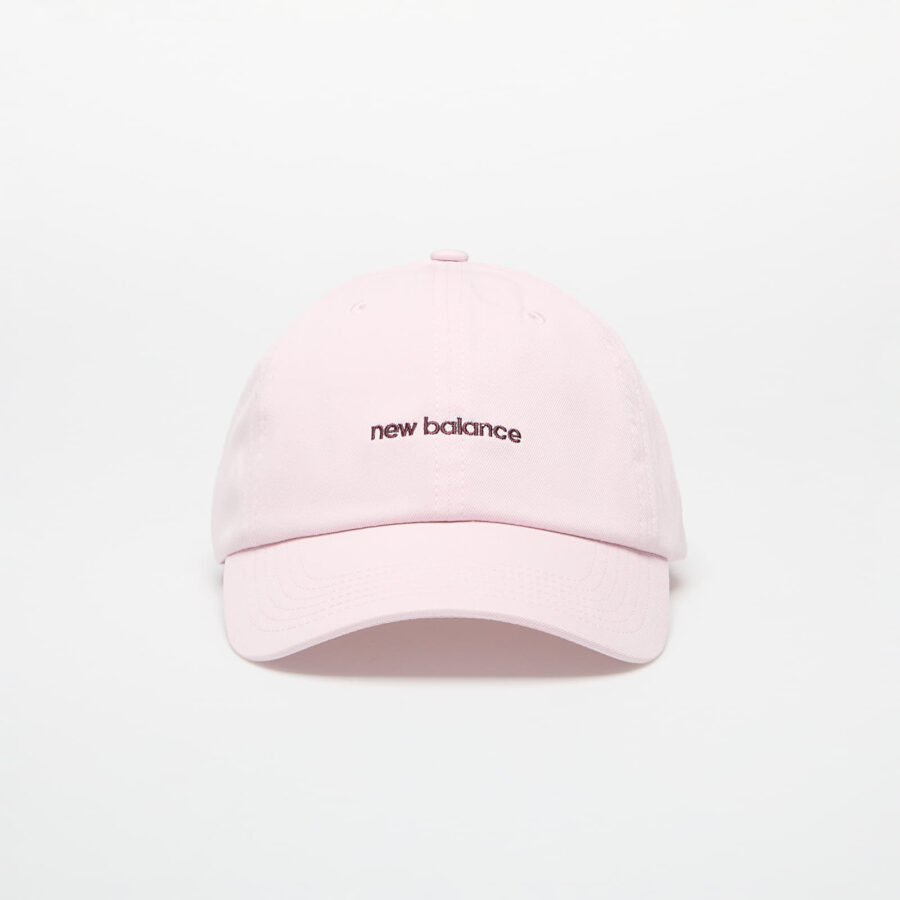 New Balance Women's 6 Panel Linear Logo Cap Pink Universal-alacsony-ár