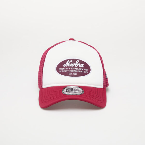 New Era 9FORTY Af Oval Foam Patch Trucker Cap White/ Chj Universal-alacsony-ár