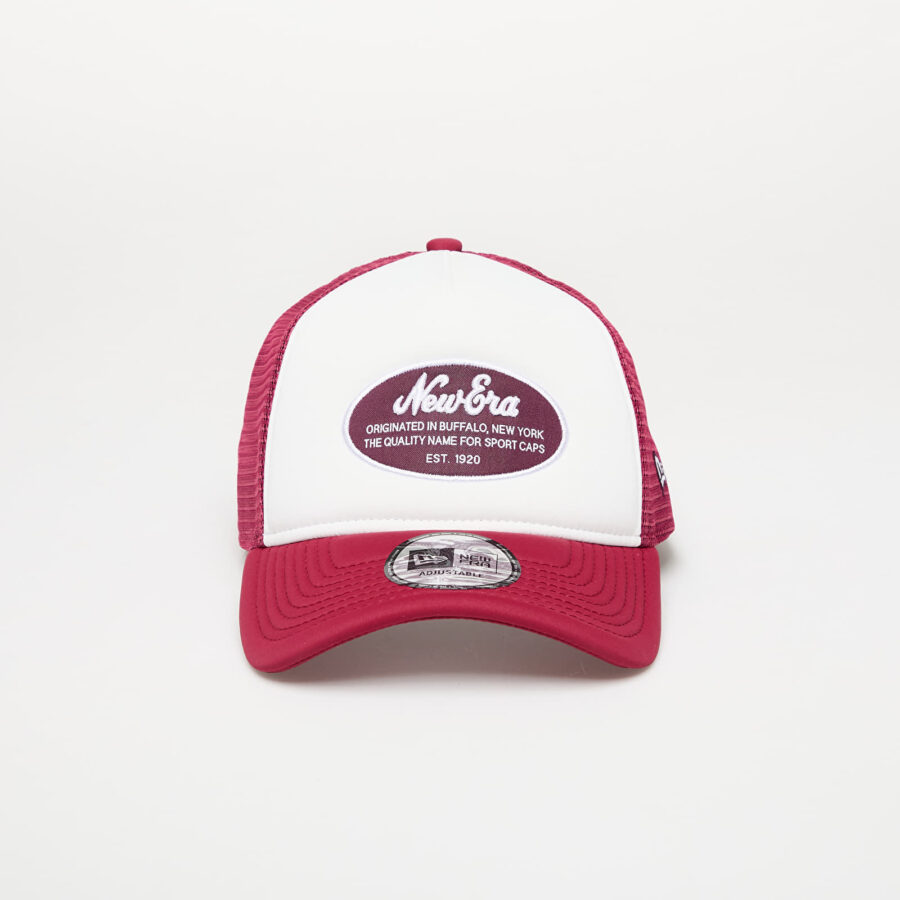 New Era 9FORTY Af Oval Foam Patch Trucker Cap White/ Chj Universal-alacsony-ár