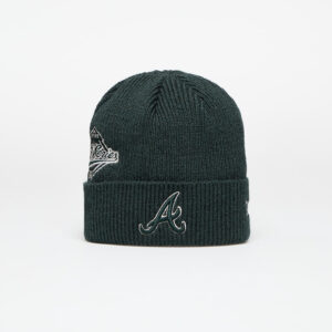 New Era Atlanta Braves Knit Medium MLB Ws Patch Beanie Dark Green Universal-alacsony-ár