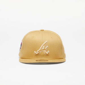 New Era Atlanta Braves Side Patch 9FIFTY Snapback Cap Bronze/ Nfl Brown Suede S-M-alacsony-ár